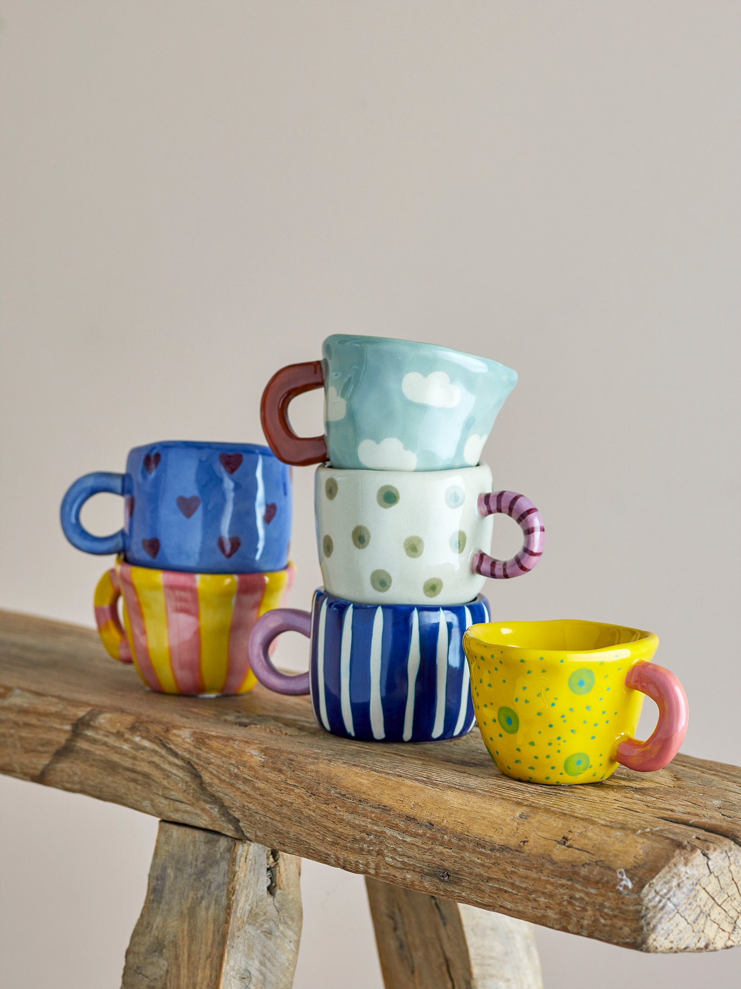 Nini Tasse Steingut Natur