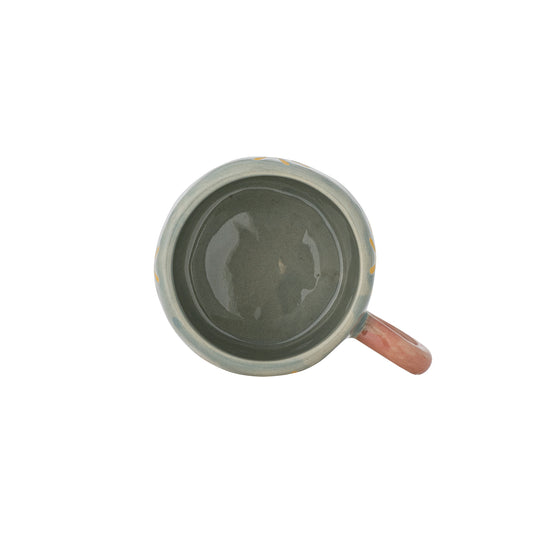 Nini Tasse Steingut Blau
