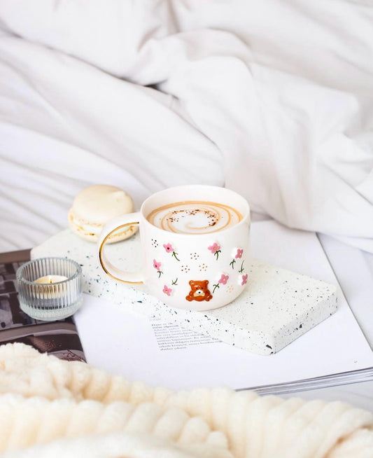 Romantik Bär Keramiktasse