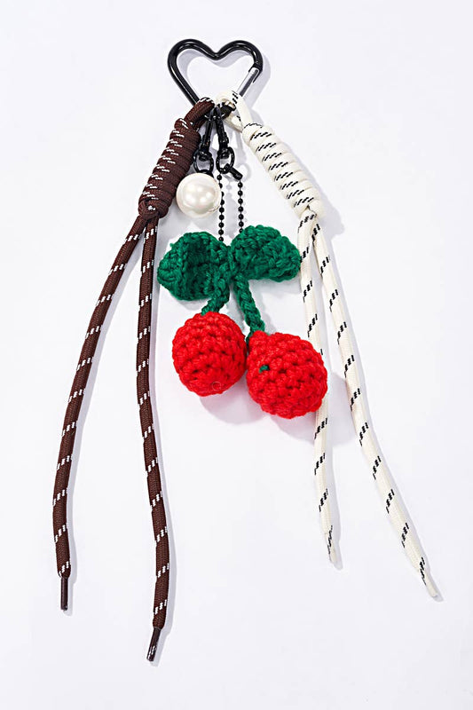 Grigri Taschenzubehör und Schlüsselanhänger Kirschen