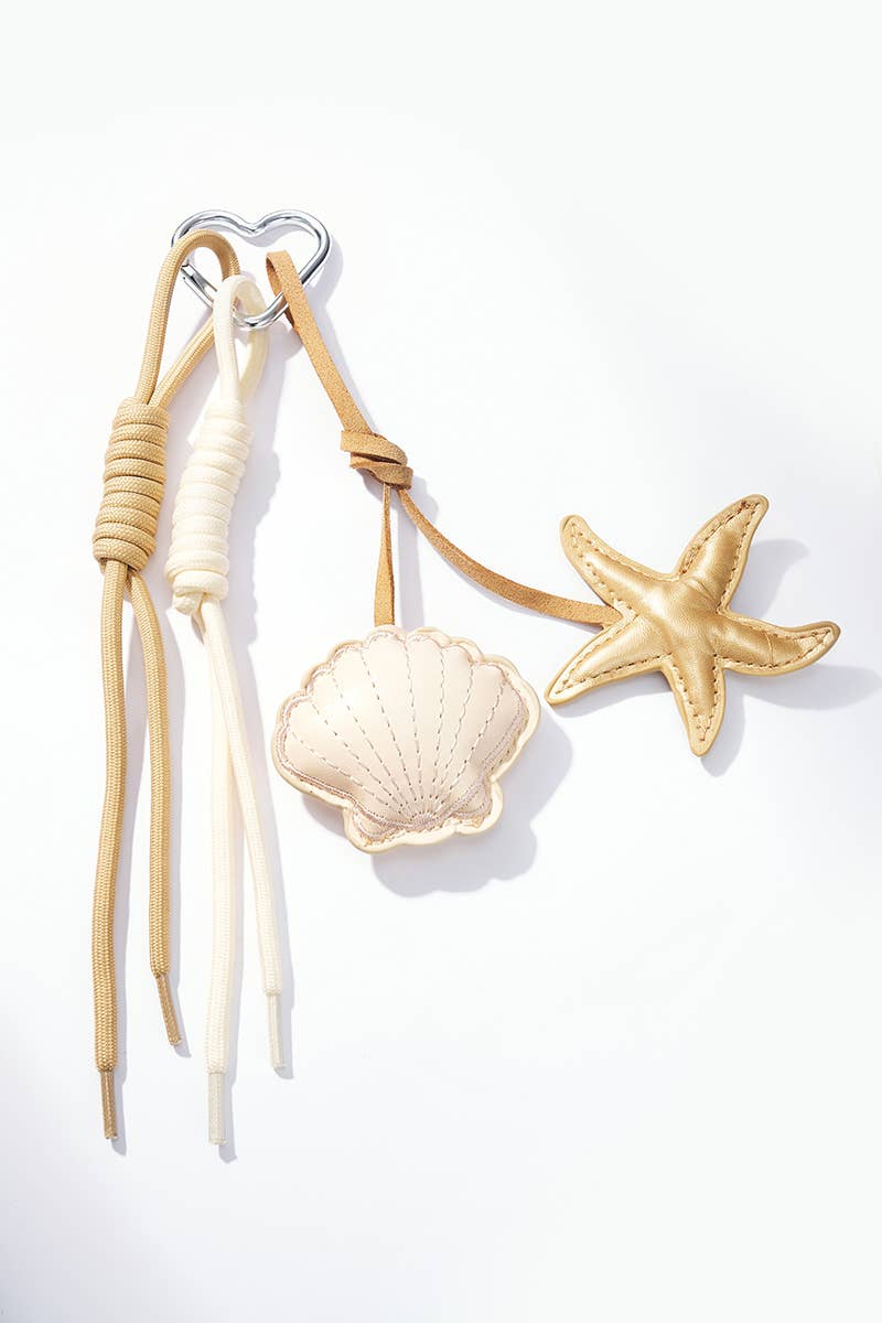 Schlüsselanhänger und Taschenanhänger Muscheln