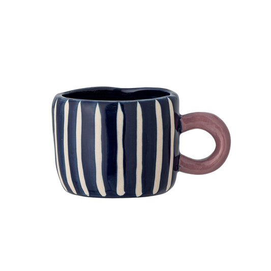Nini Tasse Steingut Blau