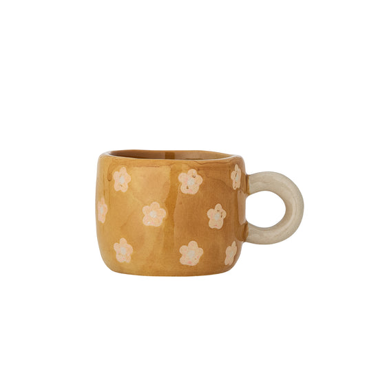 Nini Tasse Steingut Braun