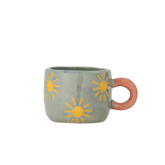 Nini Tasse Steingut Blau