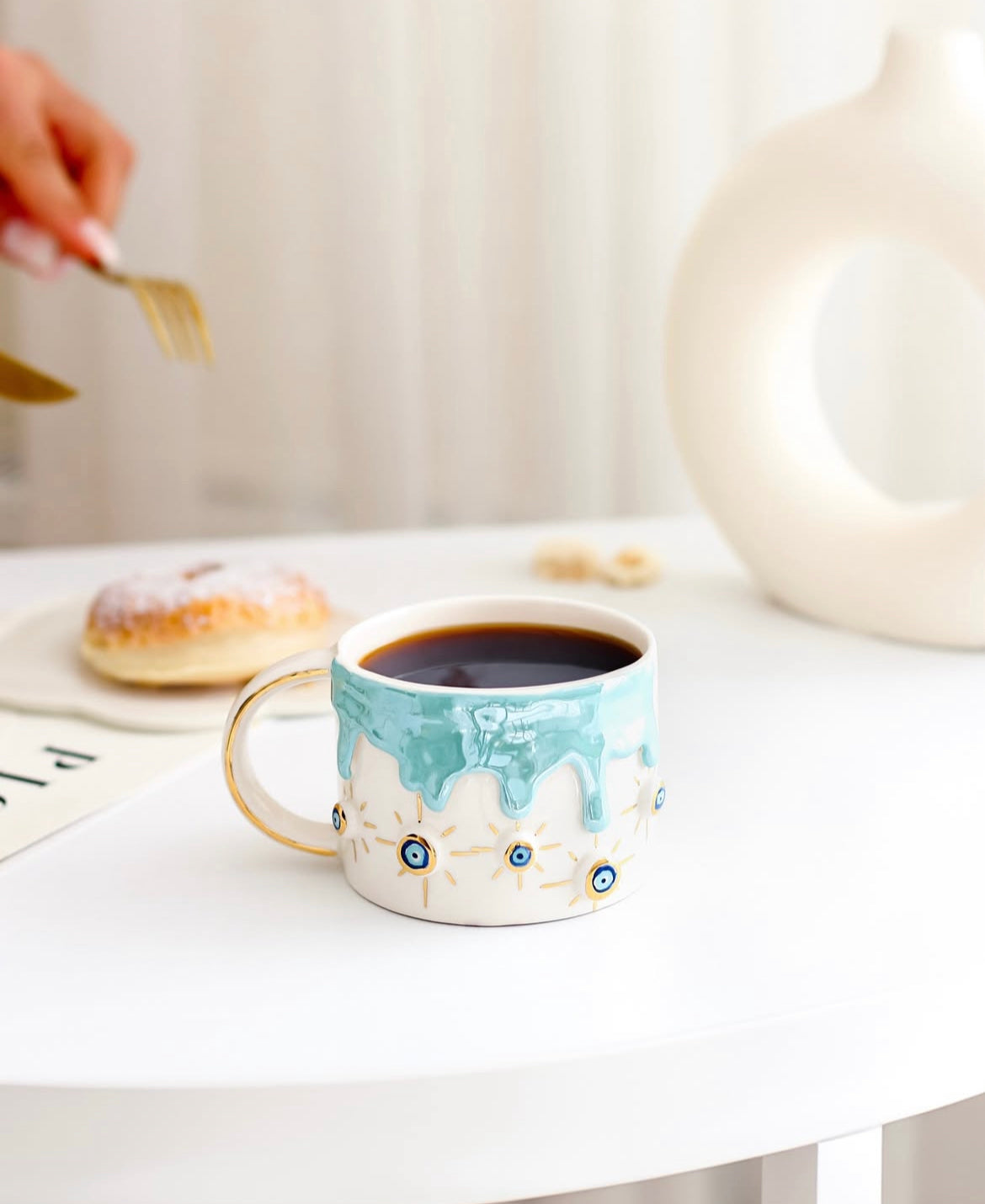 Nazar ceramic mug