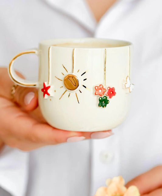Summer Keramiktasse