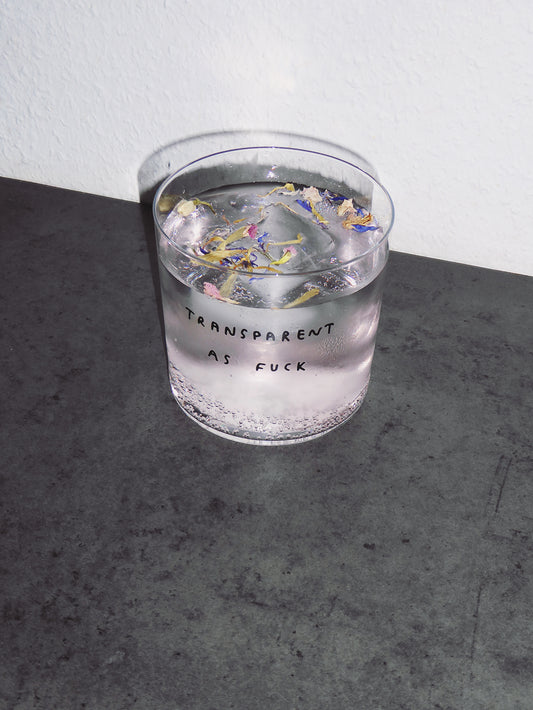 GLAS YAHYA TRANSPARENT AS F*CK